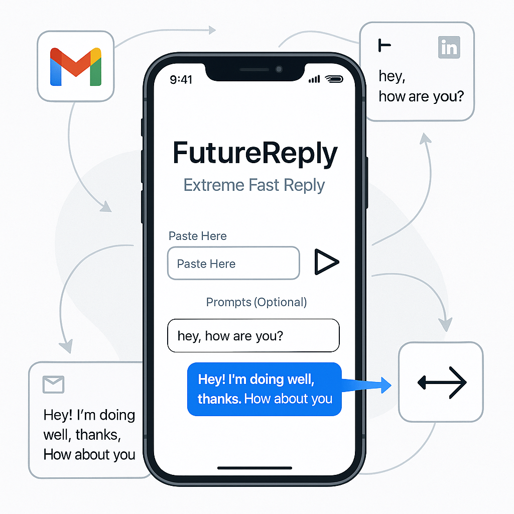 FutureReply App Interface